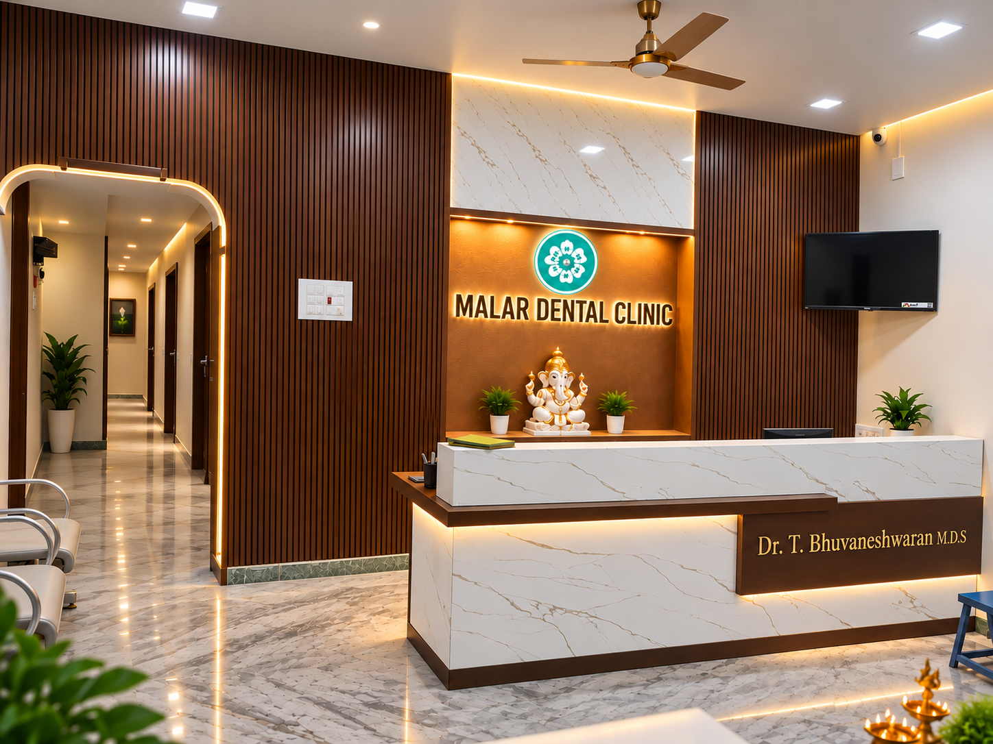MALAR Dental Clinic Reception
